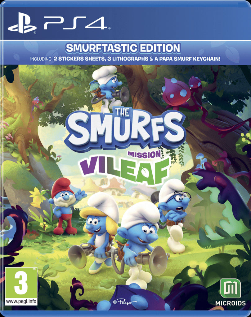 [PS4] The Smurfs: Mission Vileaf - Smurftastic Edition R2