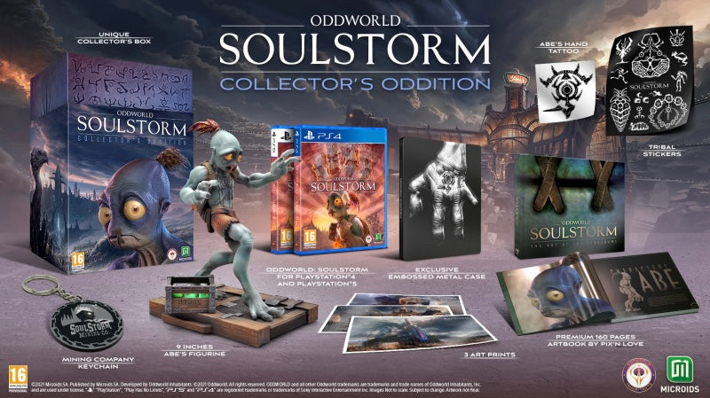 [PS4] Oddworld: Soulstorm Collector’s Edition R2