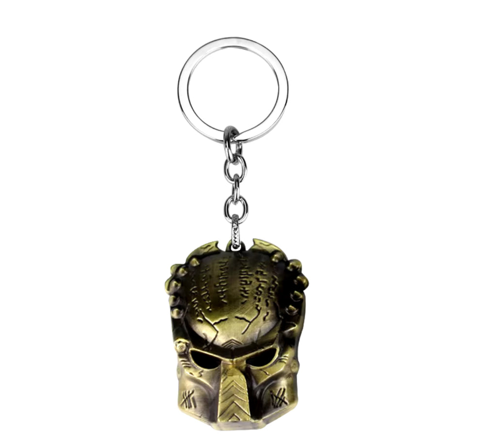 Alien V Predator Alloy Alien Mask Metal Keychain