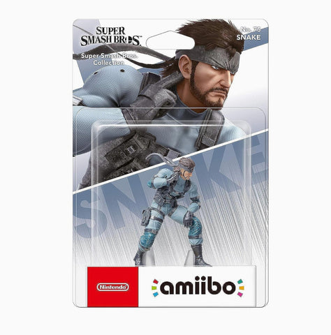 Amiibo Super Smash Bros Metal Gear Solid Snake