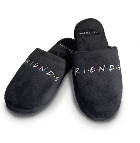 Official Friends Logo Black Mule slipper