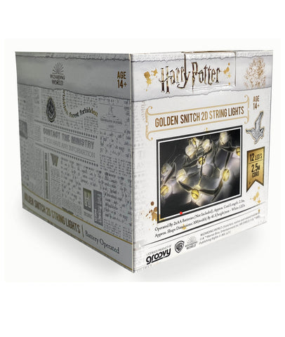 Official Golden Snitch Harry Potter 2D String Light