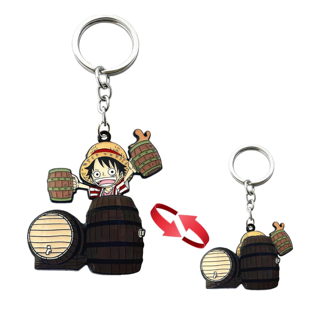 Anime One Piece Luffy Stretchable Keychain