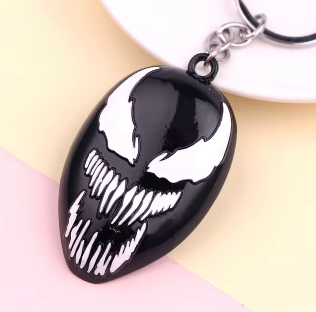 Venom Mask Keychain