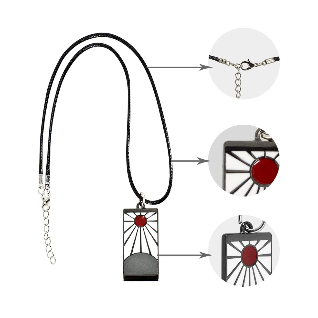 Anime Tanjiro Cosplay Necklace