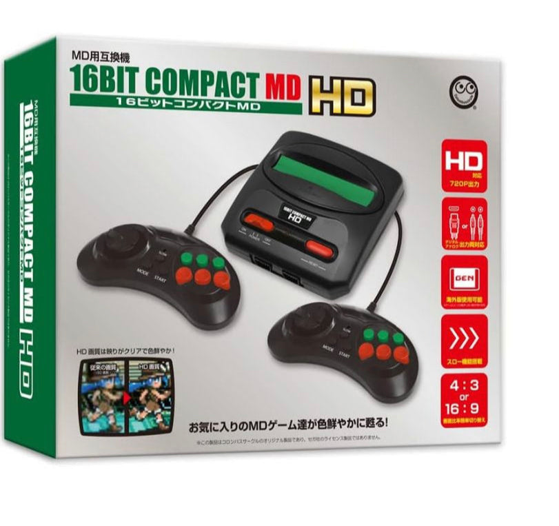 16Bit Compact MD HD Retro Console