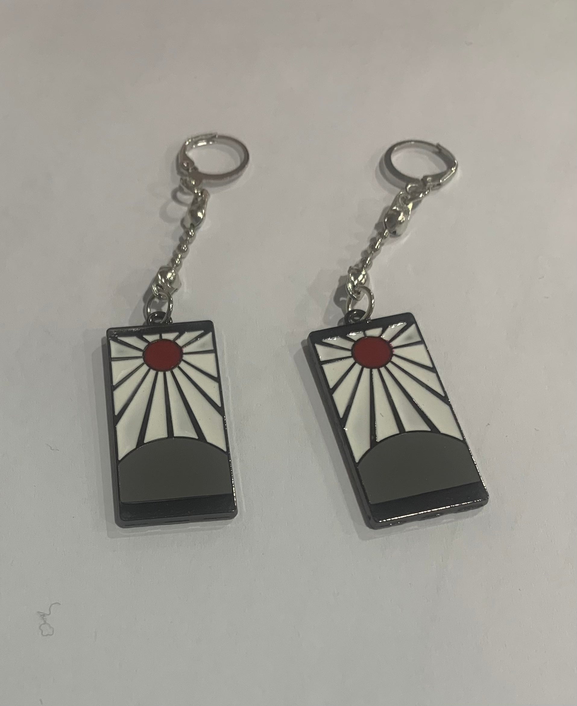 Anime Demon Slayer: Metal Keychain 2pcs/set