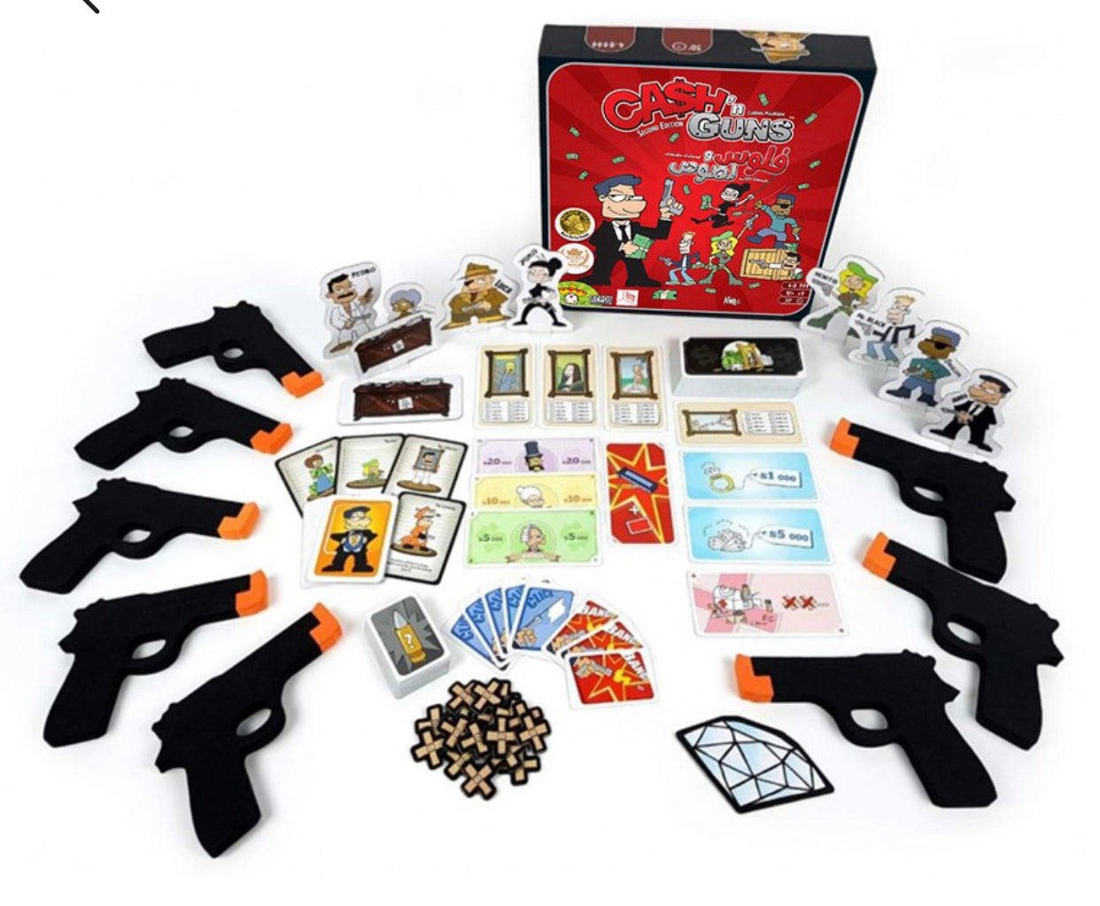 Cash'n Guns BoardGame [AR/EN]