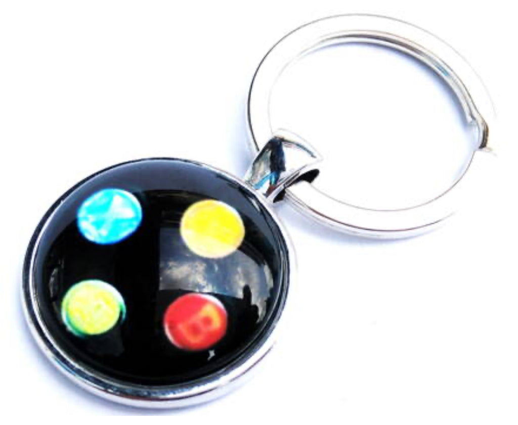 Xbox Button Pad Controller Keychain