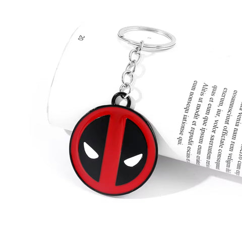 Marvel Deadpool Mask Pendant Keychain