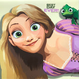 Disney Rapunzel - Rapunzel Frameless Art Painting (30*30 cm)