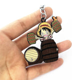 Anime One Piece Luffy Stretchable Keychain