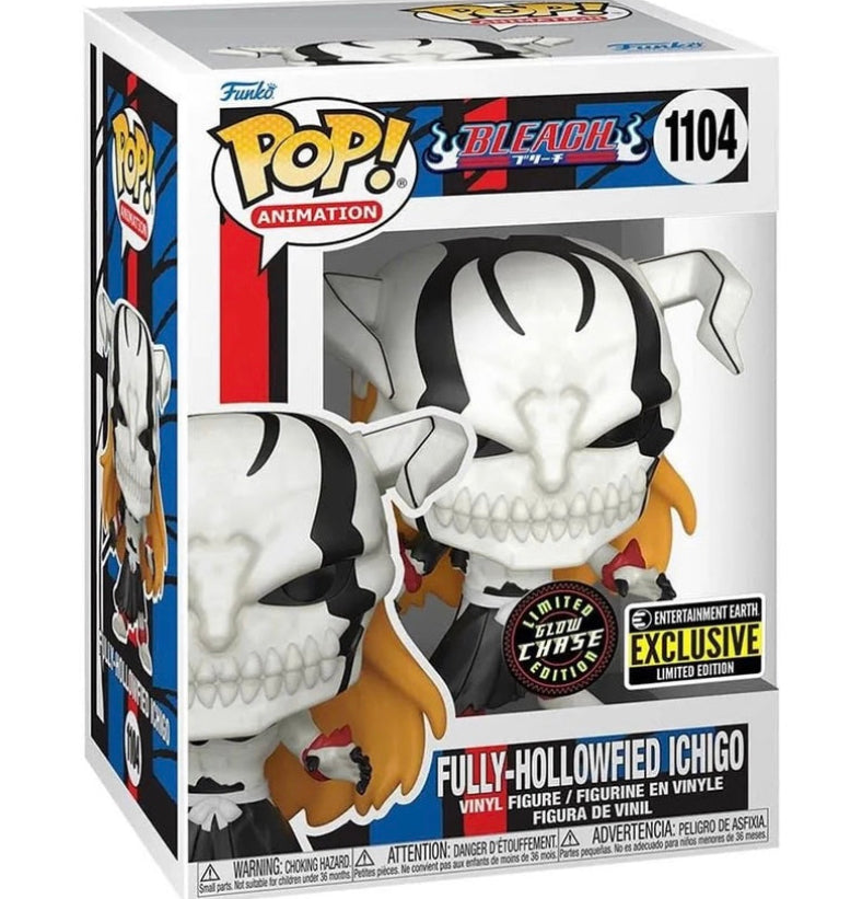 Funko pop Anime Bleach Fully Hollowfied Ichigo (Limited Edition Glow Chase + Exclusive)