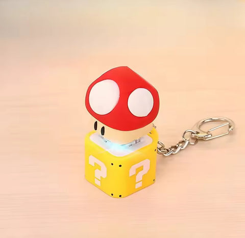 Super Mario Toad Keychain