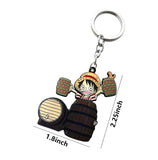 Anime One Piece Luffy Stretchable Keychain