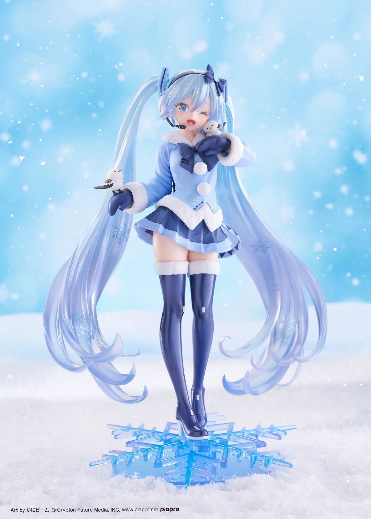 Anime Hatsune Miku - AMP+ All Stars Snow Miku 2012 Ver. Figure (25cm)