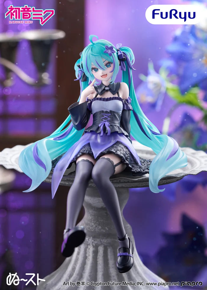 Anime Hatsune Miku Noodle Stopper - Flower Fairy Bellflower Ver. Figure (14cm)