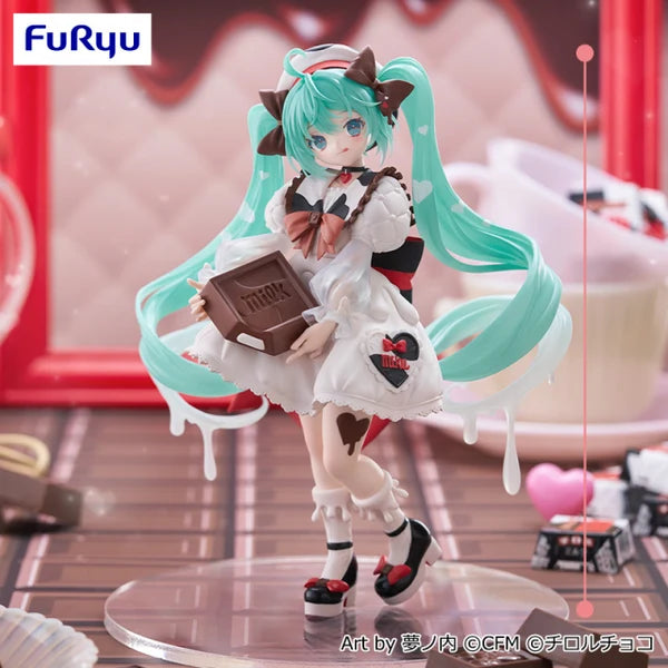 Anime Hatsune Miku - Tirol Choco Trio-Try-iT Milk Ver. Figure (19cm)
