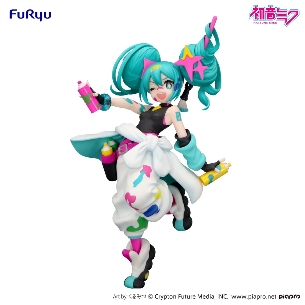 Anime Hatsune Miku Paint Girl Ver. Figure (23cm)
