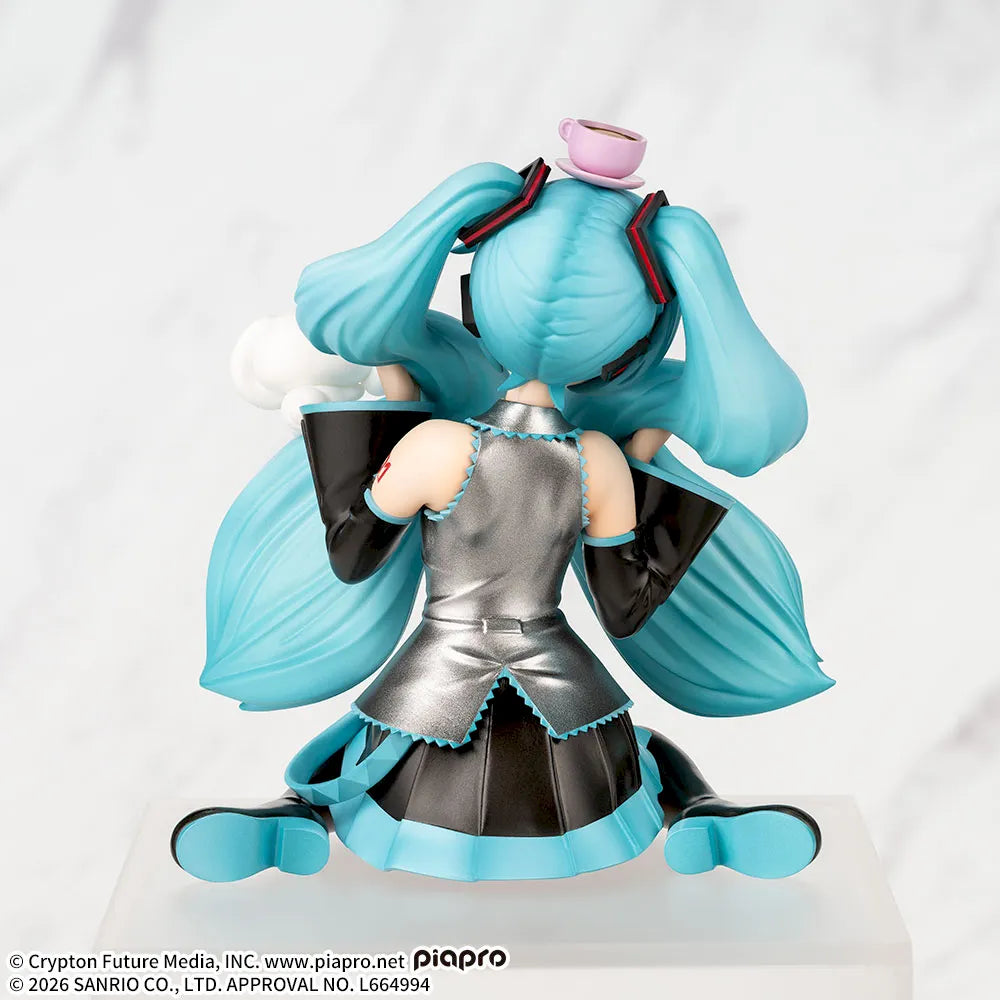 Anime Hatsune Miku x Cinnamoroll Fluffy Choconose Premium Ver. Figure (8cm)