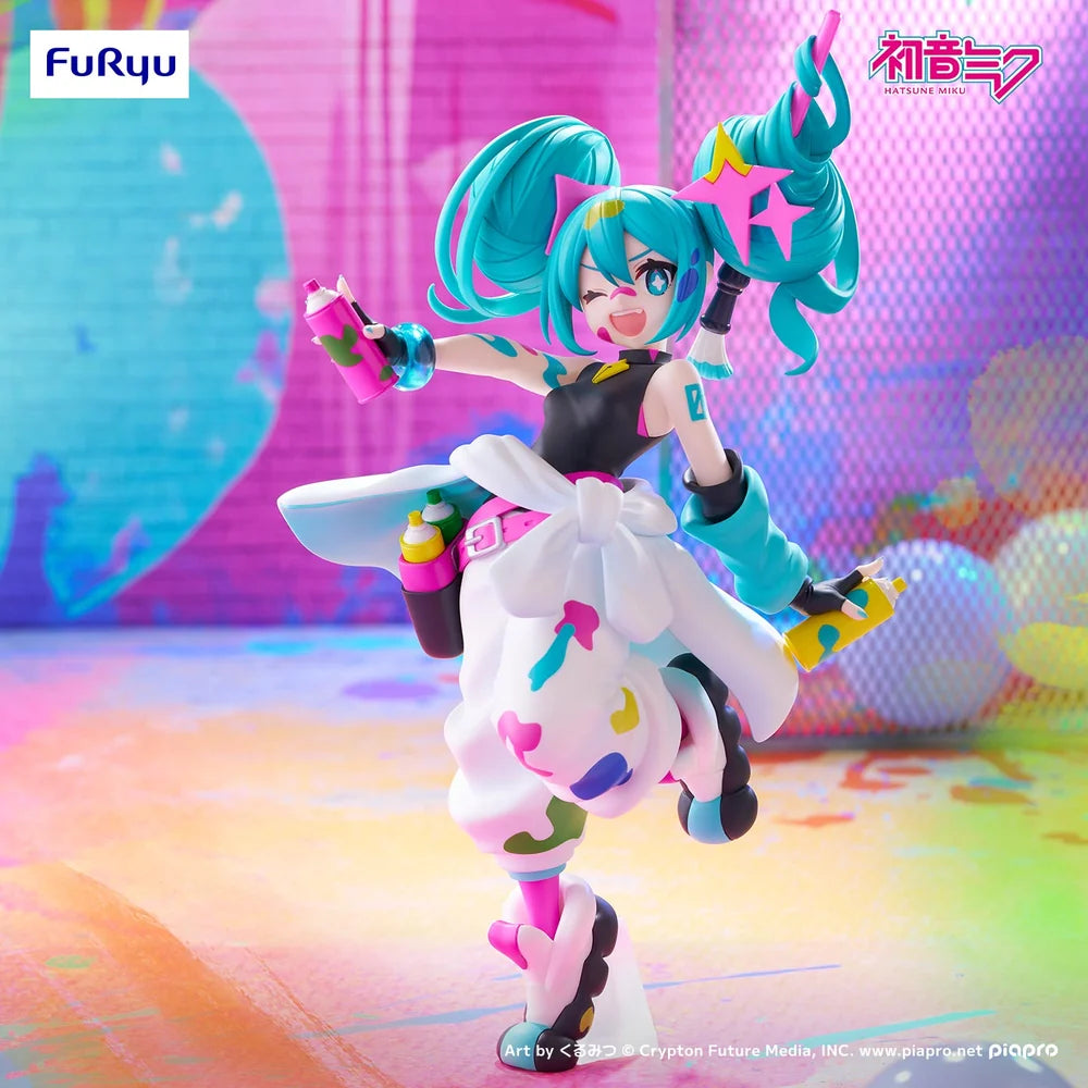 Anime Hatsune Miku Paint Girl Ver. Figure (23cm)