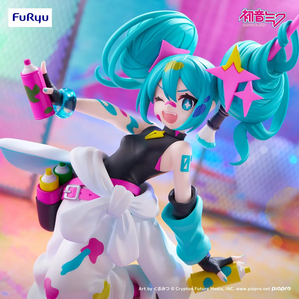 Anime Hatsune Miku Paint Girl Ver. Figure (23cm)