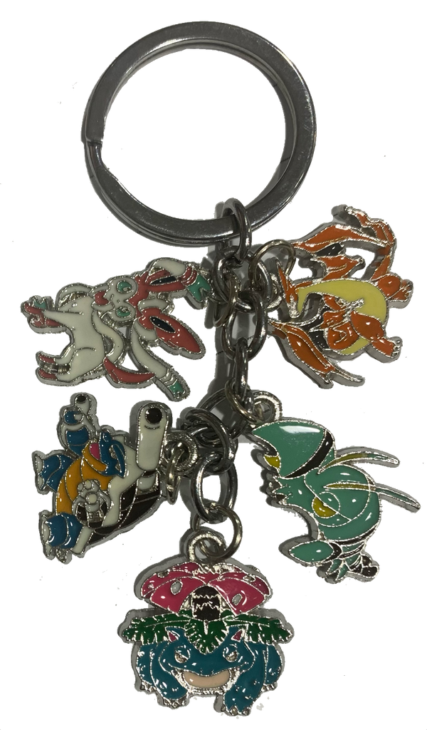 Anime Pokemon Characters Keychain