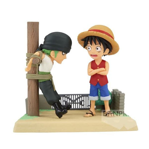 Anime One Piece Luffy and Zoro Figure (7cm)