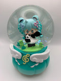 Hatsune Miku Musical Snow Globe 3D Crystal Ball, Music Box with Colorful LED Light 1
