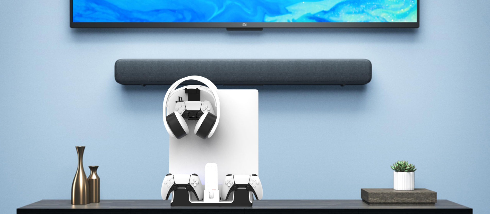 Multi-Functional Charging Stand for PS5