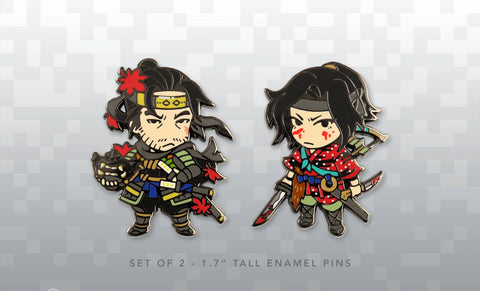 Official Ghost Of Tsushima two Pins