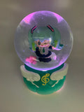 Hatsune Miku Musical Snow Globe 3D Crystal Ball, Music Box with Colorful LED Light 2 (13cm)