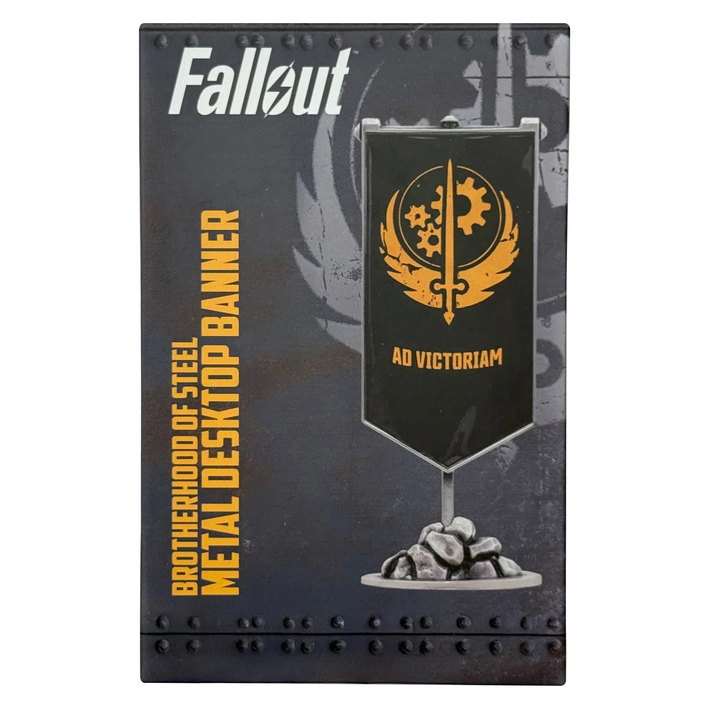 Official Fallout Limited Edition Brotherhood of Steel Metal Banner