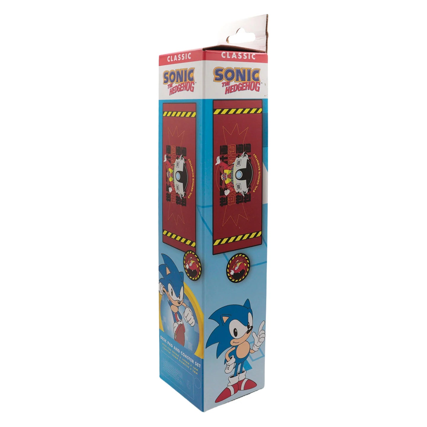 Official Sonic The Hedgehog – Dr. Eggman Deskpad & Coaster Set