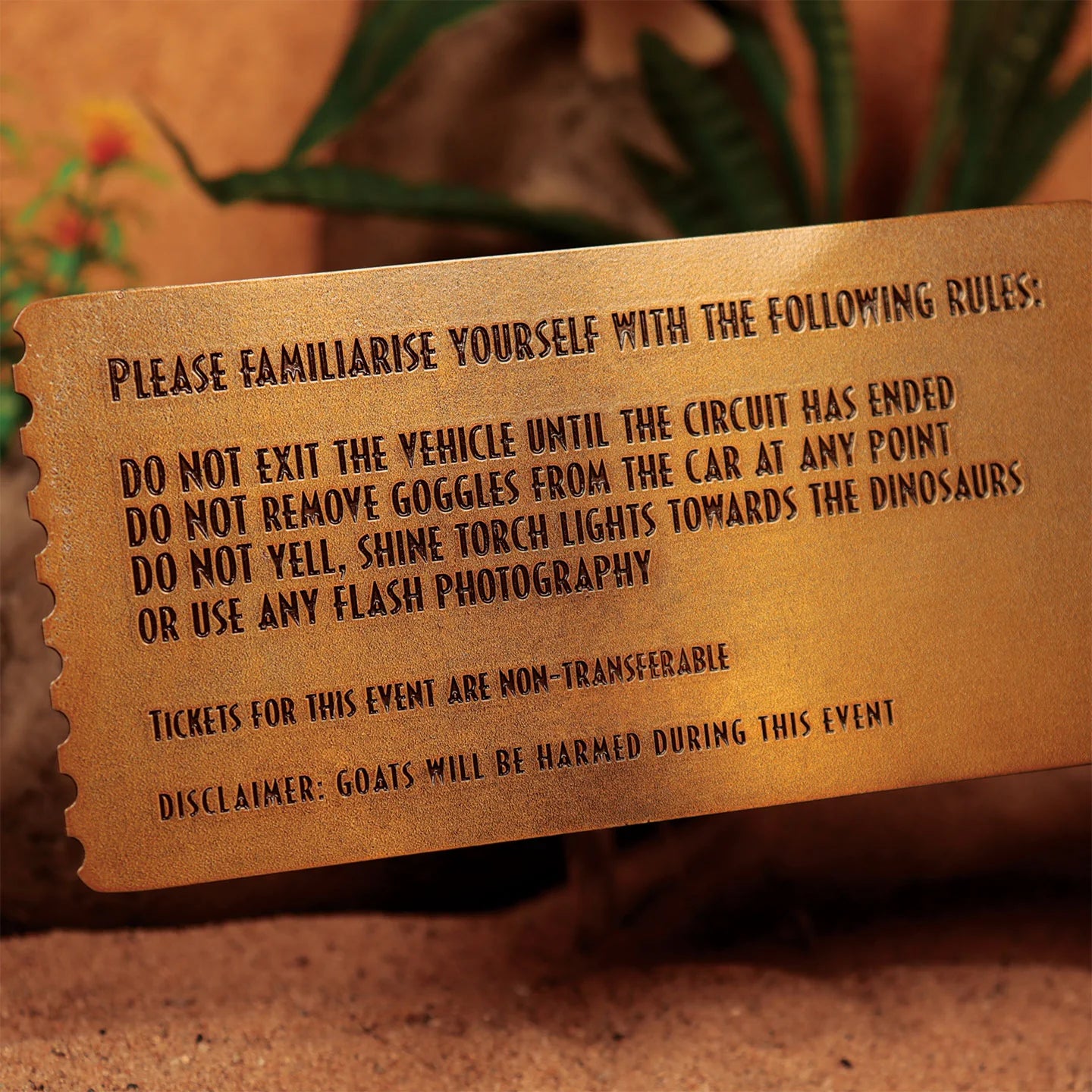 Official Jurassic Park Feeding Show Ticket