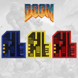 Doom 30th Anniversary Pixel Key Set of 3 Pcs