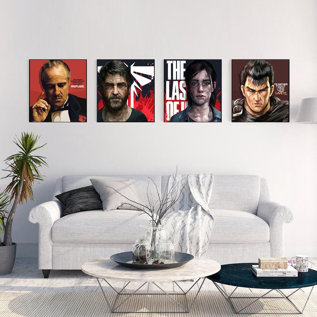 The lord of the Rings Aragorn Frameless Art Painting (30*30 cm)