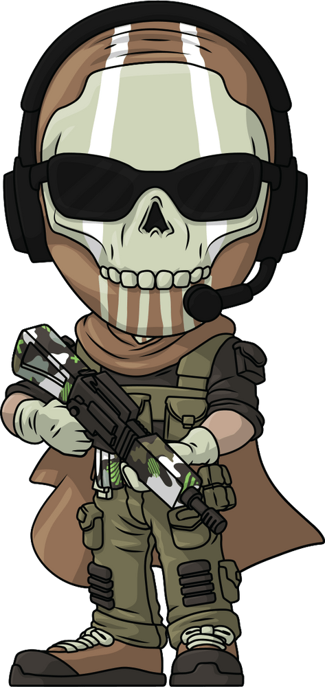 Call Of Duty Modern Warfare II
Ghost Youtooz Vinyl Figure (12cm)