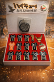 Anime Haikyu Metal Necklace & Keychain Collection Box 15pcs