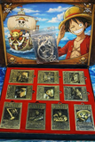 Anime One Piece Wanted Metal Necklace & Keychain Collection Box 10pcs