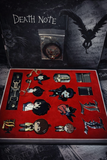 Anime Death Note Metal Necklace & Keychain Collection Box 16pcs