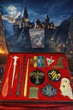 Harry Potter Metal Necklace & Keychain Collection Box 14pcs