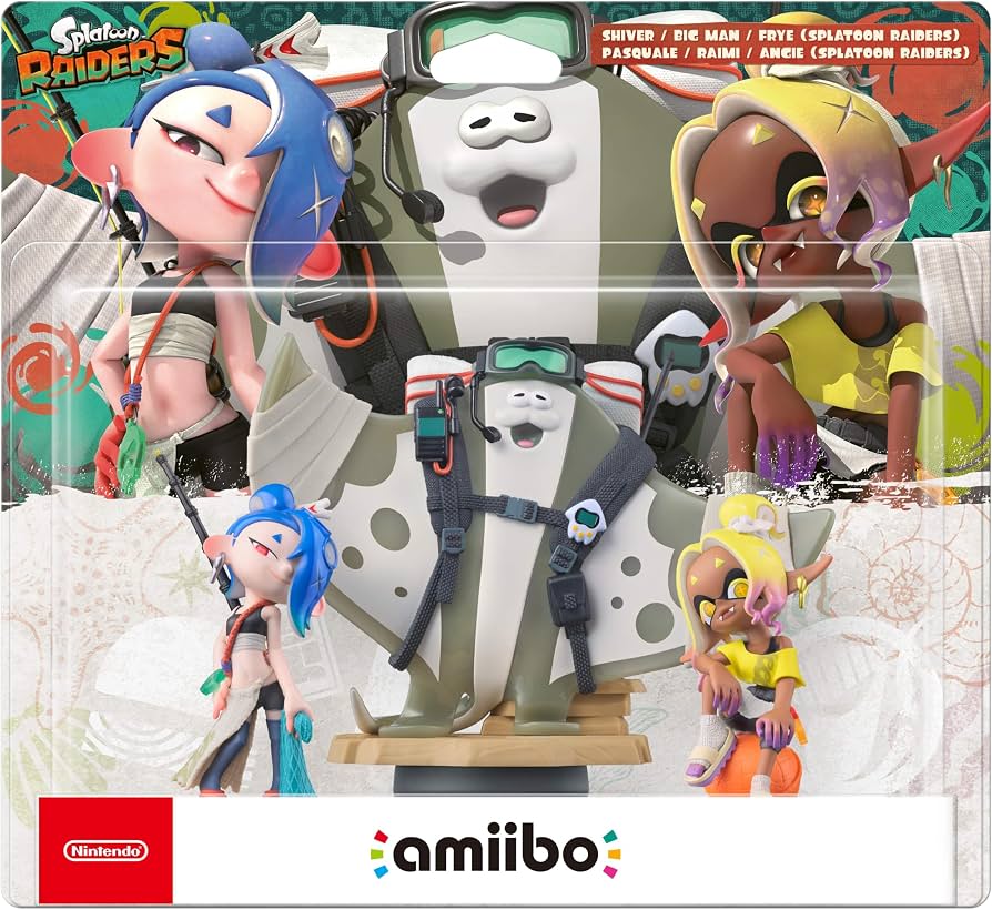Amiibo Splatoon Raiders Triple Pack