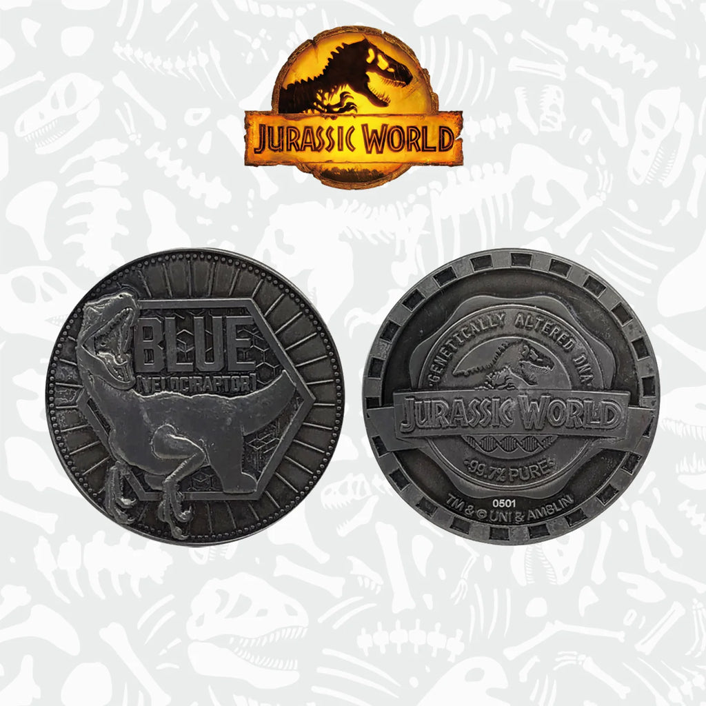 Official Jurassic World Limited Edition Collectible Coin