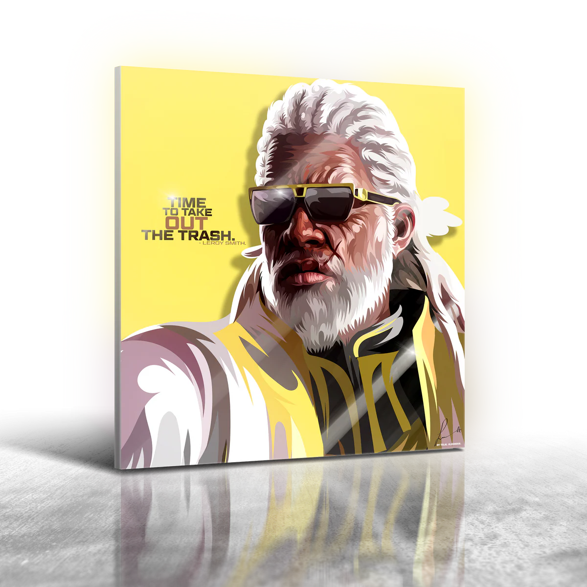 Tekken 8 - Leroy Smith Frameless Art Painting (30*30cm)