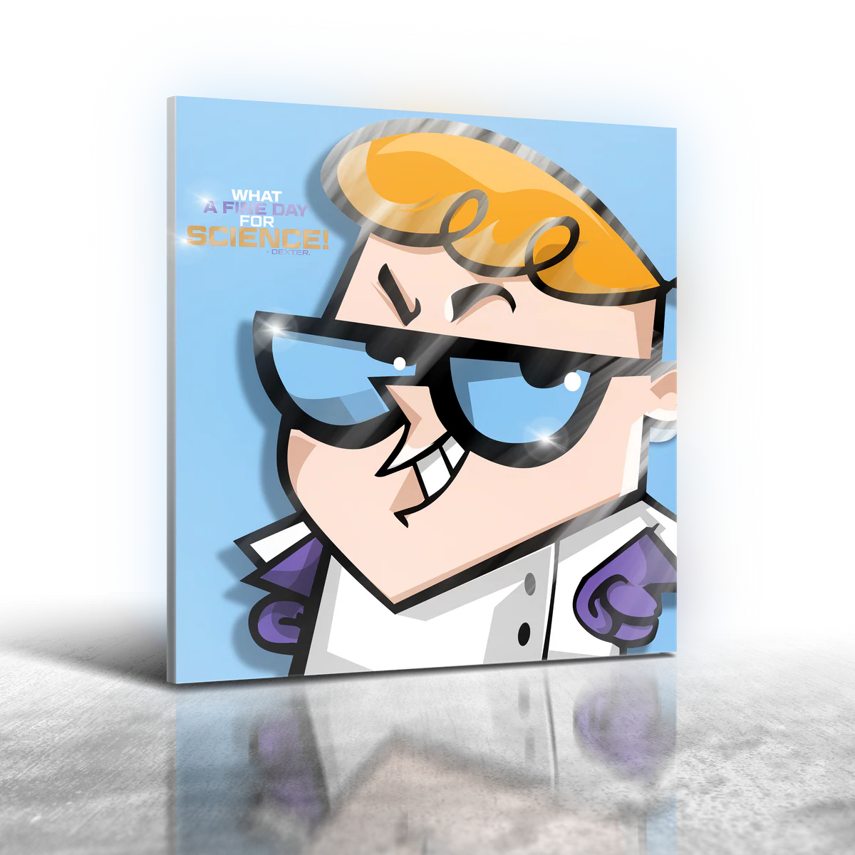 Dexter's Laboratory - Dexter Frameless Art Painting (30*30cm)