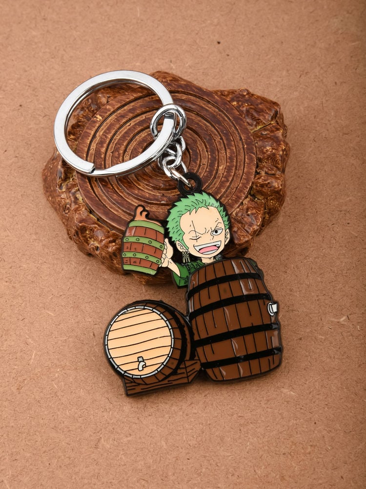 Anime One Piece Zoro Stretchable Keychain