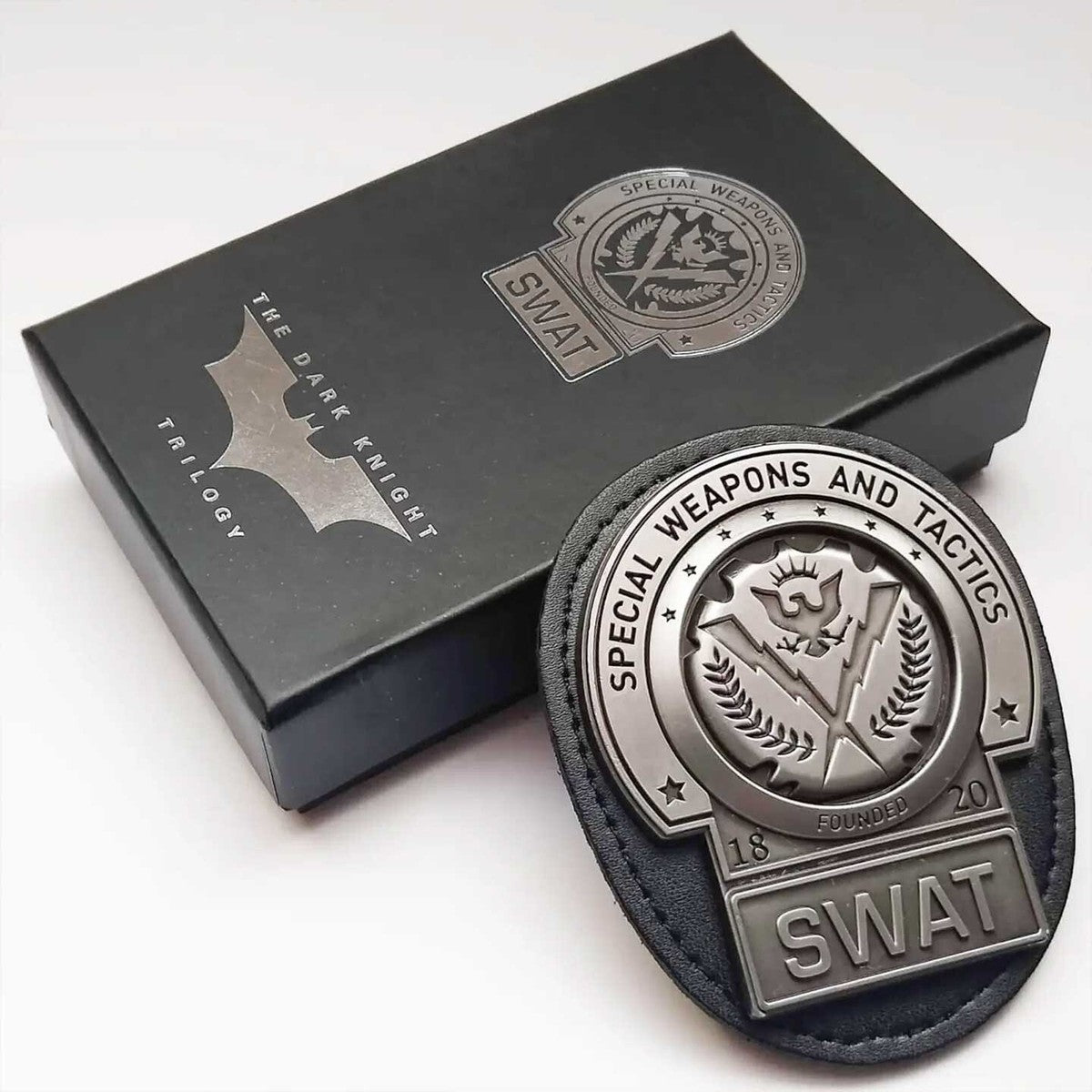 Official DC The Dark Knight Trilogy Replica Gotham City SWAT Badge