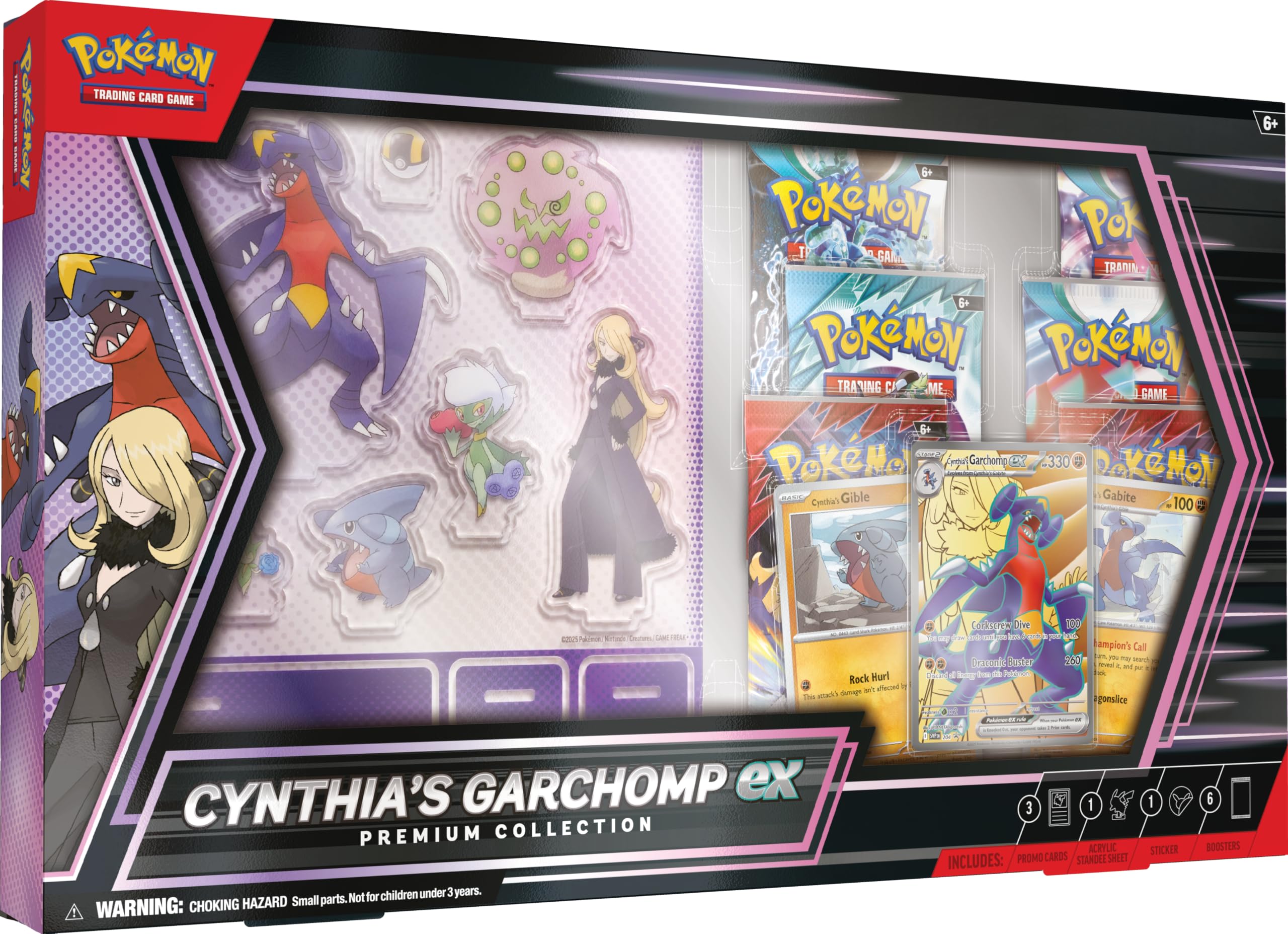 Pokemon TCG: Cynthia’s Garchomp ex Premium Collection Box [English]