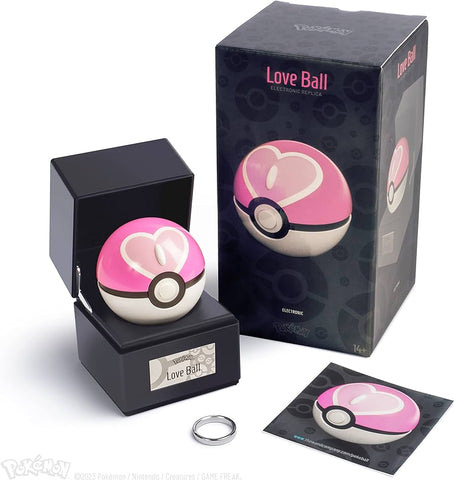 The Love Ball Electronic Replica - Officially Licensed by Pokemon